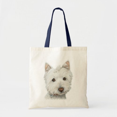 Matching Cute Westie Dog Bag