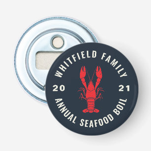 Matching Family 4th of July Seafood Boil Custom Bottle Opener