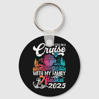 Matching Family Alaska Cruise Trip Family Vacay - Keychain