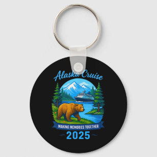 Matching Family And Group Alaskan Alaska Cruise 20 Keychain