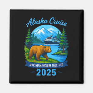 Matching Family And Group Alaskan Alaska Cruise 20 Magnet