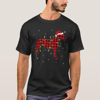 Matching Family Buffalo Plaid Dalmatian Dog Christ T-Shirt
