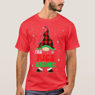 Matching Family Buffalo Plaid The Nice Gnome Chris T-Shirt