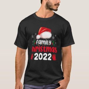 Matching Family Christmas 2022 Pajamas Team Santa  T-Shirt