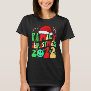 Matching Family Christmas 2022 Team Santa Elf Squa T-Shirt