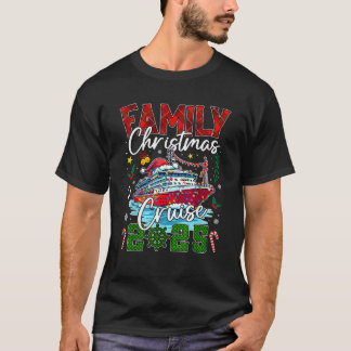 Matching Family Christmas Cruise 2025 Xmas Men Wom T-Shirt