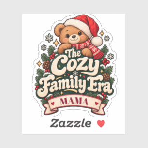Matching Family Christmas Era Custom Sticker