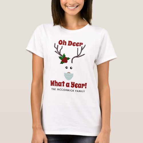 Matching Family Christmas Funny Reindeer Quote T_Shirt