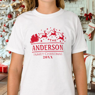 Matching Family Christmas Girls T-Shirt