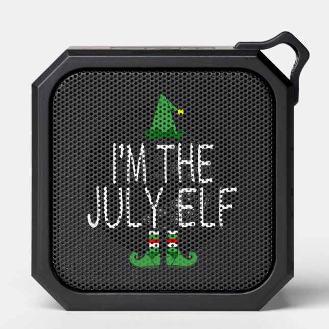 Matching Family Christmas In July Funny Bluetooth Speaker (Front)