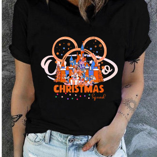 Matching Family Christmas Squad T-Shirt (or Sweats Tri-Blend Shirt