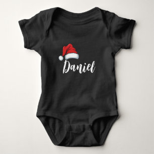 Matching Family Christmas Xmas Personalized Name Baby Bodysuit