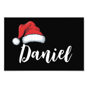 Matching Family Christmas Xmas Personalized Name Photo Print