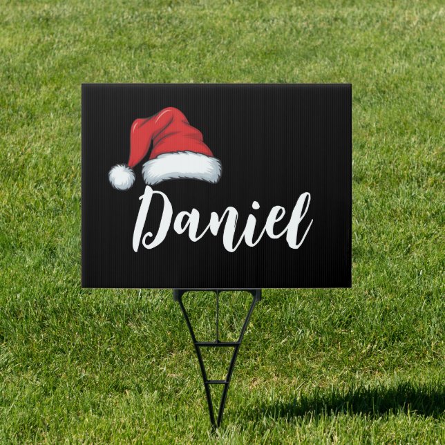 Matching Family Christmas Xmas Personalized Name  Sign (Insitu)