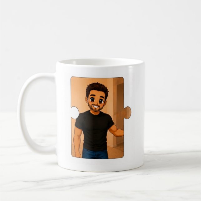 Matching Family Coffee Cup Personalized Editable (Left)