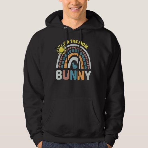 Matching Family Easter Party Im The Mom Bunny Rai Hoodie