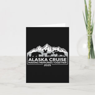 Matching Family Friends And Group Alaska Cruise 20 Card