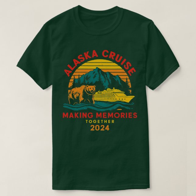 Matching Family Friends and Group Alaska Cruise 20 T-Shirt (Design Front)