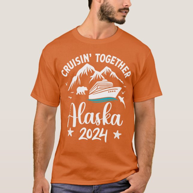 Matching Family Friends and Group Alaska Cruise fr T-Shirt (Front)