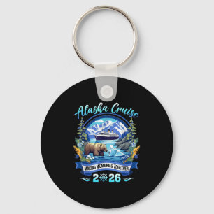 Matching Family Friends And Group Alaskan Alaska C Keychain