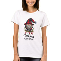 Matching Family Gnome Merry Christmas | Plaid Fun 