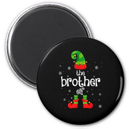 Matching Family Group Funny Im The Brother Elf Ch Magnet