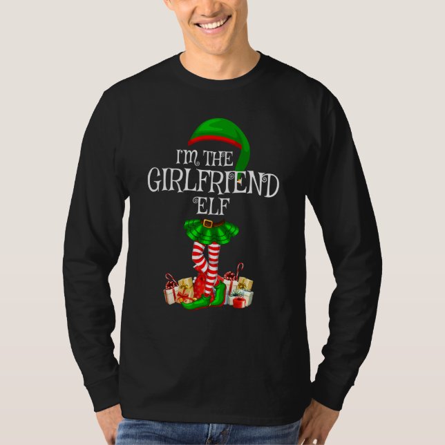 Matching Family Group I'm The Godsister Elf Christ T-Shirt (Front)