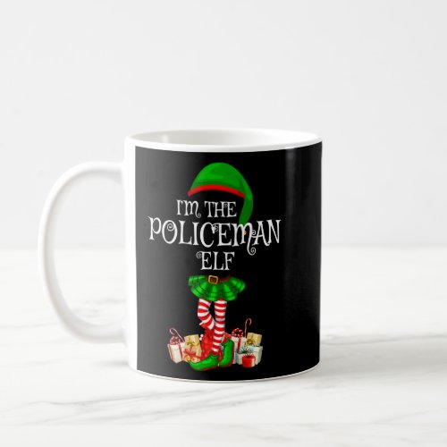 Matching Family Group Im The Policeman Elf Christ Coffee Mug
