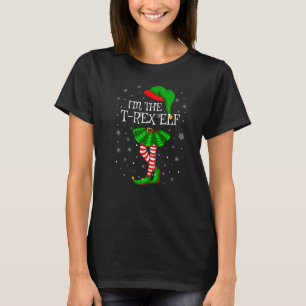 Matching Family Group I'm The T-Rex Elf Christmas T-Shirt
