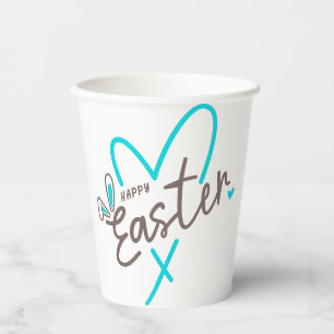 Matching Family Happy Easter Paper Cups