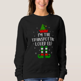 Matching Family I'm The Trainspotting Elf Christma Sweatshirt