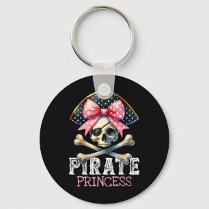 Matching Family Pirate Birthday Party School Kids Keychain