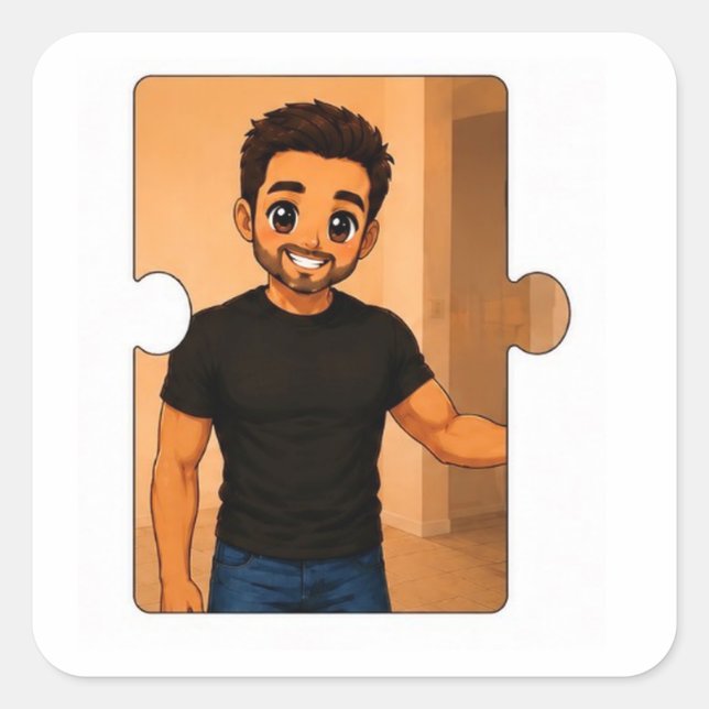 Matching Family Puzzle Sticker Pack (Front)