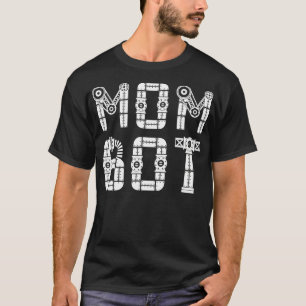 Matching Family Robot Mother Mom Bot T-Shirt
