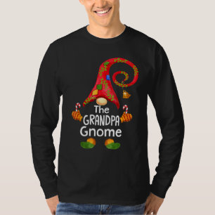 Matching Family  The Grandpa Gnome Christmas Pj Gr T-Shirt