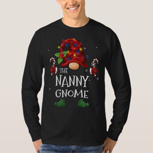 Matching Family The Nanny Gnome Christmas Group T_Shirt
