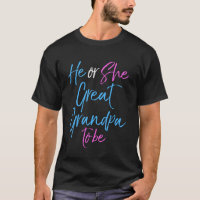 Matching Gender Reveal Family He Or She Great Gran