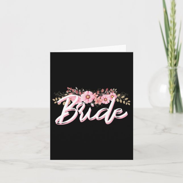 Matching Getting Ready Bride &amp; Groom Wedding G Card (Front)