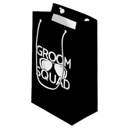Matching Groomsman Group Bachelor Party Squad Small Gift Bag