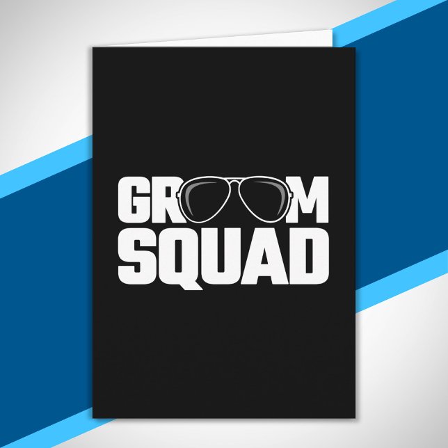 Matching Groomsman Group Squad Bachelor Party Card (Creator Uploaded)