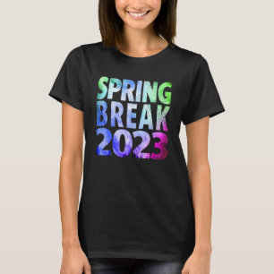 Matching Group Spring Break 2023 Vintage Tie Dye T-Shirt
