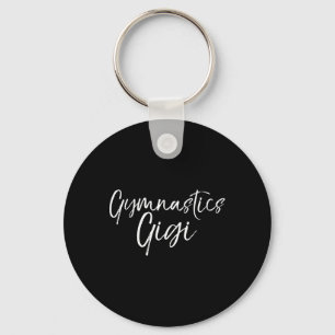Matching Gymnastics Family Gifts For Grandma Gymna Keychain