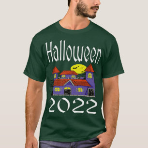 Matching Halloween 2022 Family Group Funny Haunted T-Shirt