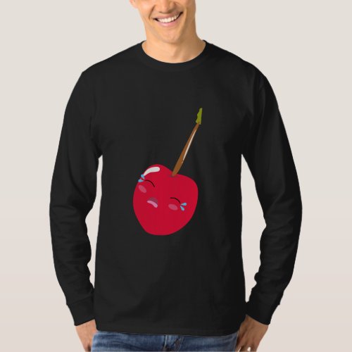 Matching Halloween Kawaii Cute And Creepy Cherry  T_Shirt