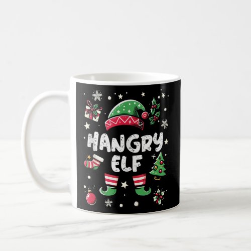 Matching Hangry Elf Family Christmas Costume Tee T Coffee Mug