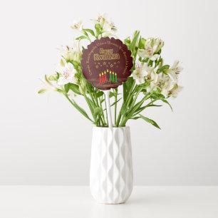 Matching Happy Kwanzaa Seven Principles Small Balloon
