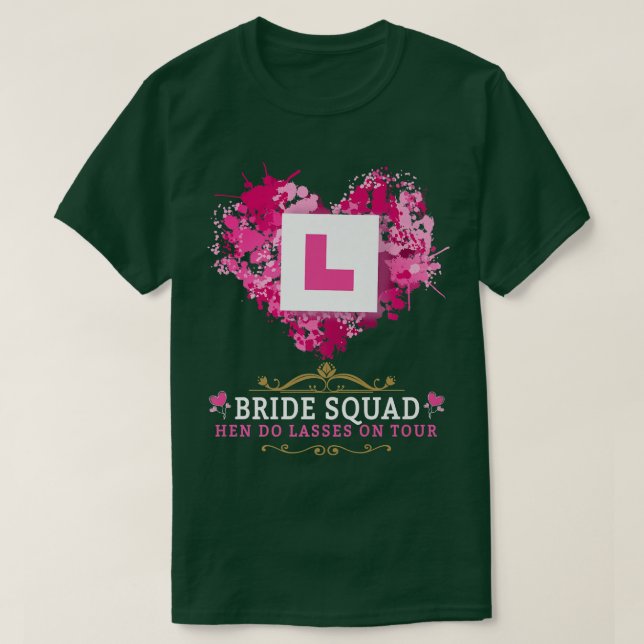 Matching Hen Do Outfits For Women & Group Hen Nigh T-Shirt (Design Front)