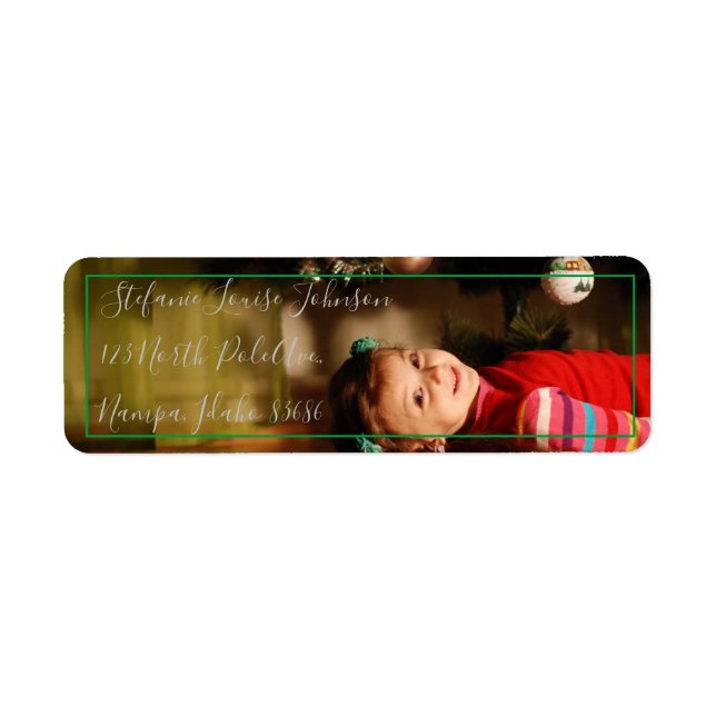 Matching Holiday Magic Label (Front)