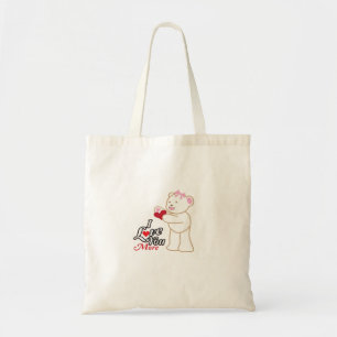Matching Honeymoon Love You More Couple Style  Tote Bag