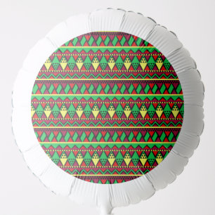 Matching Kwanzaa Yellow Red Black Green Large Balloon